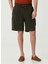 Haki Erkek Normal Bel Slim Fit Şort 1087488 2