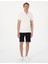 Ekru Slim Fit Örme Dokulu Polo Yaka Tişört 4
