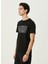 Bisiklet Yaka Siyah Erkek T-Shirt 1086153 3