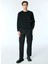 Gmg Fırenze Siyah Erkek Bisiklet Slim Fit Sweatshirt GU24MFW08015 2