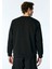 Gmg Fırenze Siyah Erkek Bisiklet Slim Fit Sweatshirt GU24MFW08015 6