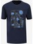 Bisiklet Yaka Lacivert Erkek T-Shirt BBSS24MTS006 1