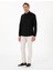 Siyah Slim Fit Uzun Kollu Gömlek 4