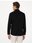 Siyah Slim Fit Uzun Kollu Gömlek 5