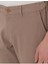Vizon Slim Fit Beli Lastikli Kanvas Pantolon 5