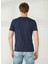 Bisiklet Yaka Mavi Erkek T-Shirt FM23S16TGBLUE 5