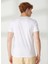 Bisiklet Yaka Beyaz Erkek T-Shirt FM23S39TGWHITE 5