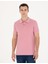 Pembe Slim Fit Polo Yaka Tişört 1
