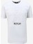 Bisiklet Yaka Desenli Beyaz Erkek T-Shirt M6681 001 Whıte 6