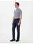 Lacivert Slim Fit Kumaş Pantolon 1