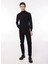 Bisiklet Yaka Slim Fit Siyah Erkek Kazak WM04_ZMG9 4