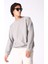Gri Erkek Bisiklet Basic Düz Sweatshirt MML4WM-SWT9518 1