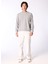 Gri Erkek Bisiklet Basic Düz Sweatshirt MML4WM-SWT9518 2