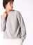 Gri Erkek Bisiklet Basic Düz Sweatshirt MML4WM-SWT9518 4