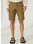 Normal Bel Slim Fit Yeşil Erkek Bermuda Şort A261NAT99NG332- 2