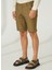 Normal Bel Slim Fit Yeşil Erkek Bermuda Şort A261NAT99NG332- 3