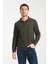 Erkek Yarım Fermuarlı Uzun Kol Sweatshirt 7702 1