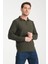 Erkek Yarım Fermuarlı Uzun Kol Sweatshirt 7702 2