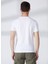 Bisiklet Yaka Beyaz Erkek T-Shirt FM23S38TGWHITE 5