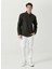 Slim Fit Klasik Yaka Haki Erkek Gömlek 1080116 2