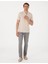 Bej Slim Fit Polo Yaka Tişört 4