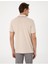 Bej Slim Fit Polo Yaka Tişört 5