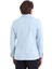 Mavi Slim Fit Düz Mono Yaka Klasik Keten Ceket 7