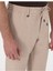 Açık Kahverengi Slim Fit Keten Karışımlı Pantolon 5