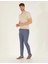 Açık Mavi Slim Fit Kanvas Pantolon 3