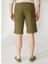 Normal Bel Slim Fit Yeşil Erkek Bermuda Şort A261OSLOPHILIPB 5