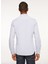 Slim Fit Gömlek Yaka Açık Mavi Erkek Gömlek FM23W03CU 6