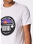 Bisiklet Yaka Baskılı Kırık Beyaz Erkek T-Shirt J4SM-TST7241 4