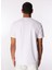 Bisiklet Yaka Baskılı Kırık Beyaz Erkek T-Shirt J4SM-TST7241 5