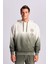 Yeşil Erkek Kapüşonlu Sweatshirt 3
