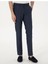 Lacivert Slim Fit Beli Lastikli Kanvas Pantolon 2
