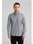 Erkek Regular Fit Desenli Spor Gömlek Gri GM23K232040_D55 1
