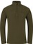 Cedric Erkek Yarım Fermuarlı Ince Polar Sweatshirt Haki 1