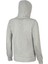 Sweat Hoodie Erkek Fermuarlı Sweatshirt Gri 2