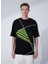 O Yaka Düz Siyah Erkek T-Shirt Parısı 2