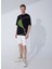 O Yaka Düz Siyah Erkek T-Shirt Parısı 3