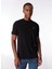 Bisiklet Yaka Siyah Erkek T-Shirt 755024542221 1