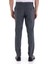 Lacivert Slim Fit Yandan Cepli Desenli Yünlü Düşük Bel Kumaş Pantolon 5