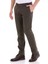 Haki Regular Fit Düz Yandan Cepli Basic Kanvas Pantolon 4