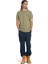 Printed Neck Short Sleeve Polo Erkek T-Shirt TB0A26NF5901 2