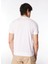 Bisiklet Yaka Beyaz Erkek T-Shirt 755002542200 4