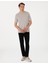 Siyah Straight Fit Jean Pantolon 3