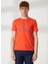 Bisiklet Yaka Turuncu Erkek T-Shirt FM23S01TGORANGE 3