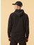 12893103 Nba Metllc Hdy Loslakkapüşonlu Düz Siyah Erkek Sweatshirt 2
