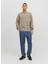 Bisiklet Yaka Standart Krem Erkek Kazak 12242512_JORRAY Knıt Crew Neck 1