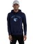 Kapüşon Yaka Mavi Erkek Sweatshırt 11546173-TEAM Logo Po Hoody Memgrı 2